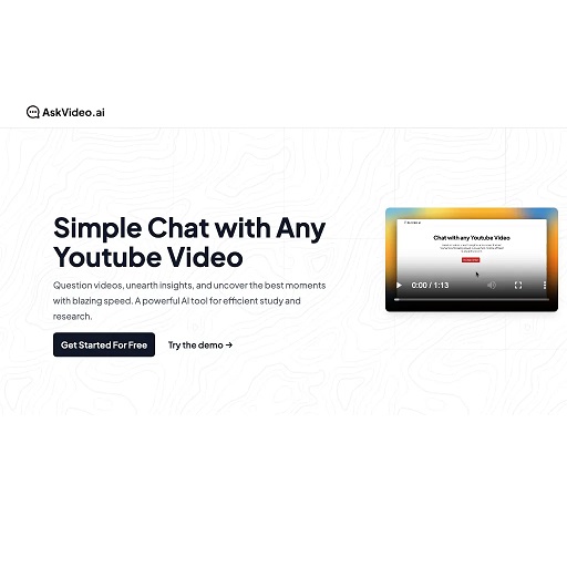 unifi AskVideo ai