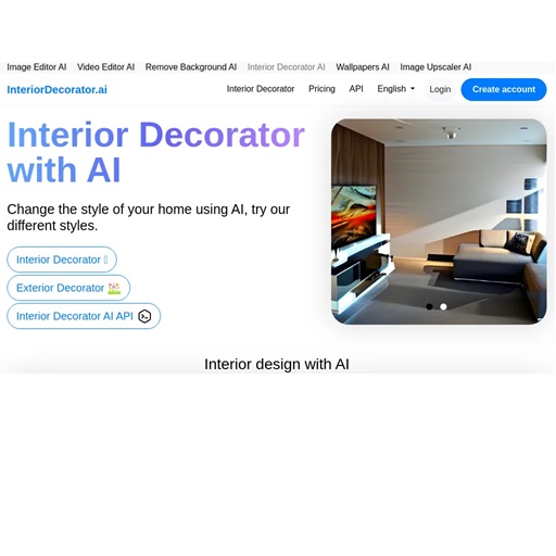 interior decorator ai