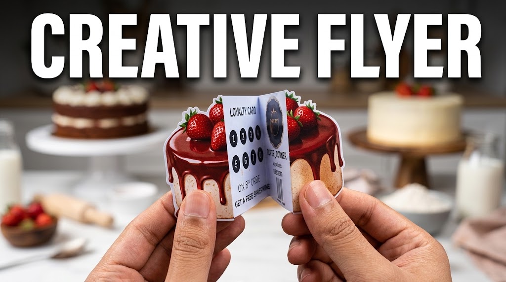 Creative Bakery Loyalty Card Design