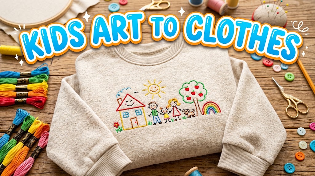 Turning Children Art into Wearable Memories Unifi