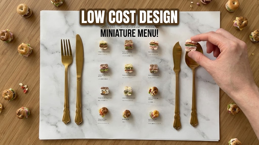 Creative Genius: The Power of Miniature Menues