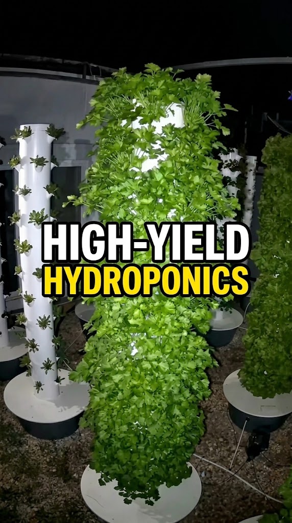 Maximizing Yield with Hydroponic Towers Unifi