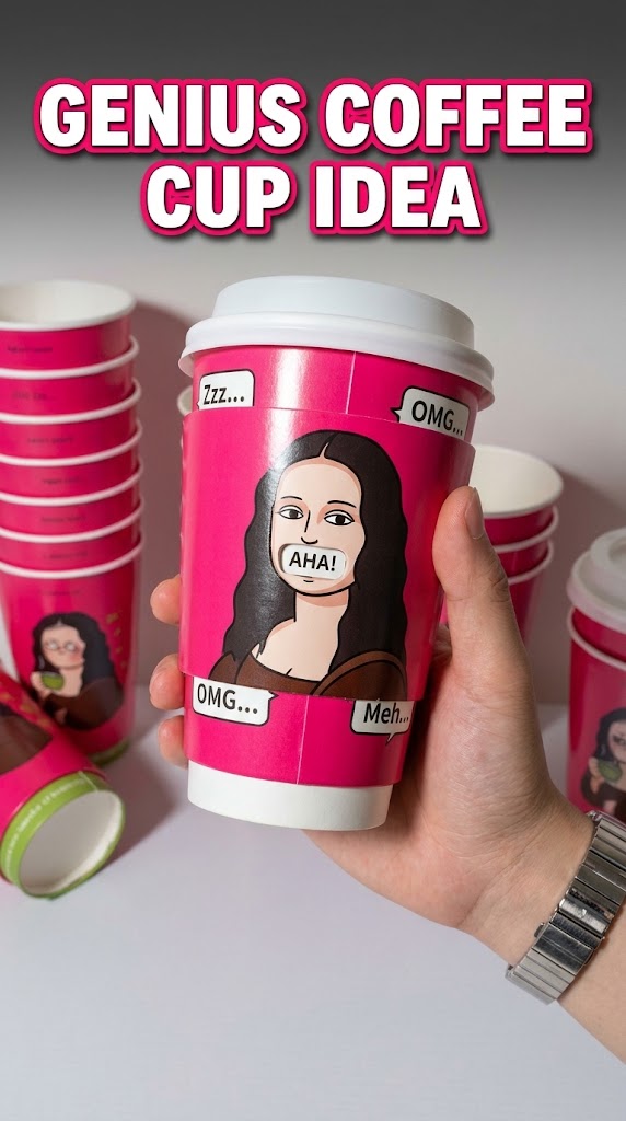 Creative Coffee Cup Design Unifi
